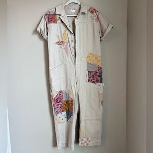 We The Free Patchwork Jumpsuit